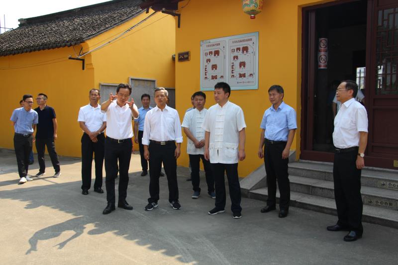 江苏省民宗委一级巡视员何昌林赴苏州检查宗教活动场所安全工作