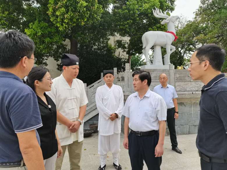 江苏省民宗委副主任邓飞检查宗教活动场所安全专项整治和疫情防控工作-道音文化