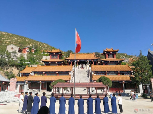 易县燕都太阳宫开展铭记“9.18”爱国主义教育活动-道音文化