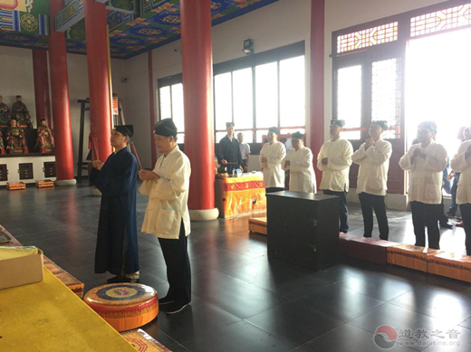 上海市浦东新区道协一行到南京方山洞玄观参访交流-道音文化