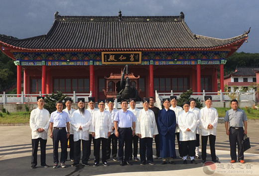 上海市浦东新区道协一行到南京方山洞玄观参访交流-道音文化