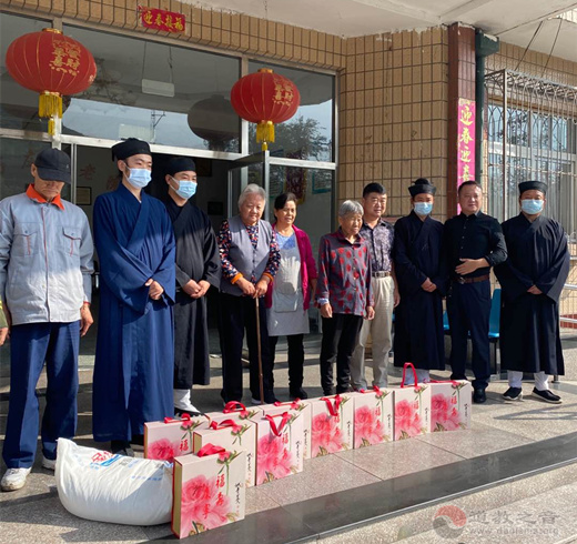 北京市房山区上英水真武庙开展中秋敬老活动-道音文化