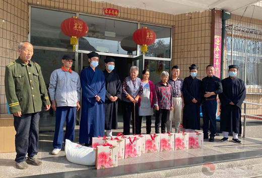 北京市房山区上英水真武庙开展中秋敬老活动-道音文化