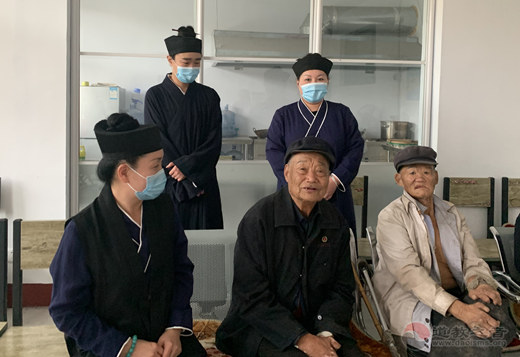山东省青州市道协赴裙带河康复疗养院慰问-道音文化