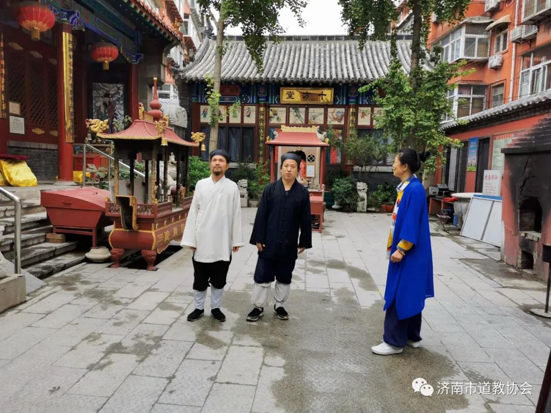 济南市道教协会到部分场所抽查督导疫情防控常态化工作-道音文化