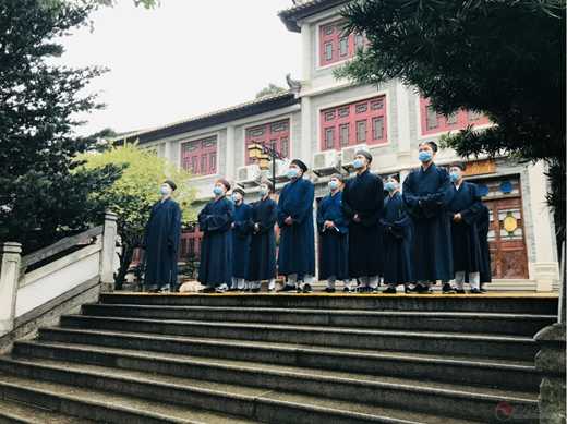 广州市道教各场所举行“迎国庆”升旗仪式-道音文化