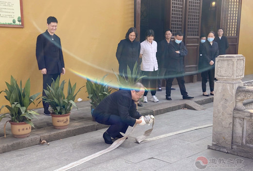 苏州城隍庙举行消防演练活动