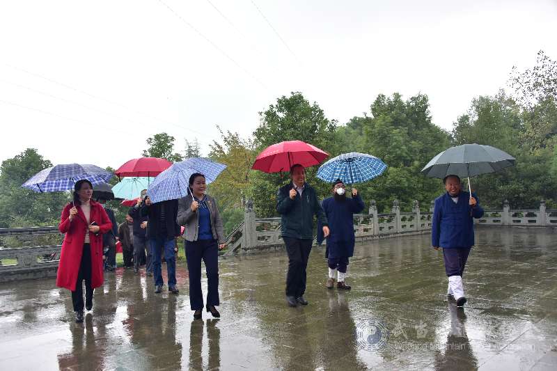 湖北省十堰市政协副主席一行赴静乐宫和道教学院调研工作-道音文化