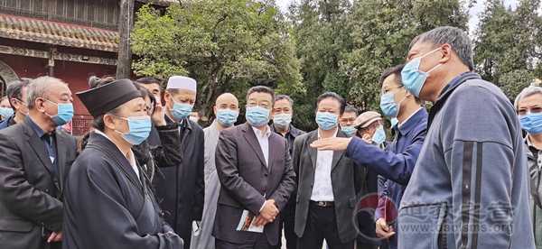 全国政协民宗委调研组一行赴南岳大庙、南岳坤道学院考察-道音文化