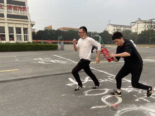 苏州城隍庙参加苏州市民族宗教系统第十九届消防运动会