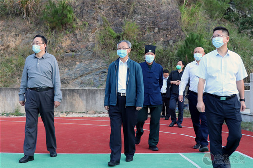 中央统战部十一局开展海峡道教学院（筹）去筹工作实地调研