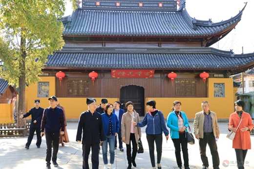 广州市越秀区政协副主席吴茂珠一行到玄妙观考察-道音文化