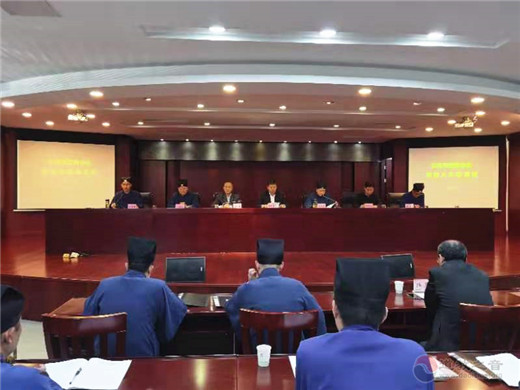 2020年苏州市道教协会举办教职人员培训班