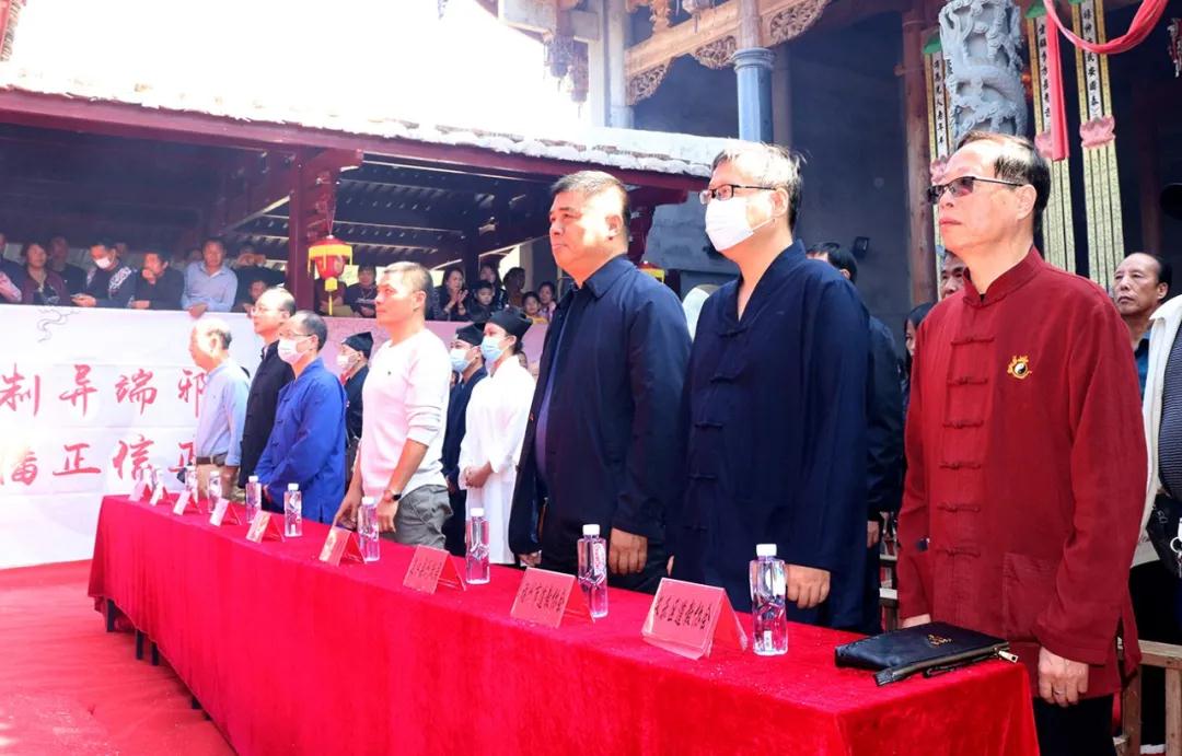 福州市连江县道协首届文化艺术节在小沧乡举行