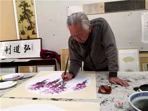 中国（崂山）道家书画院组织书画艺术家开展采风笔会活动