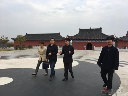 南京市委统战部副部长王薇一行走访市道协-道音文化