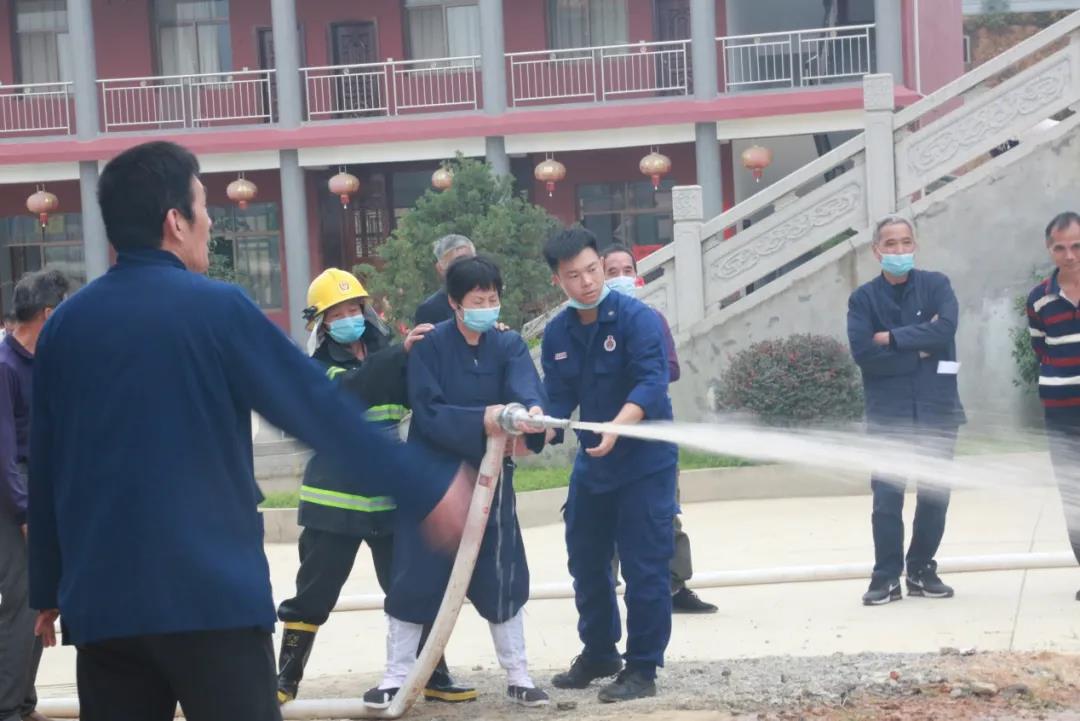 福州市闽侯县道教协会开展消防安全培训