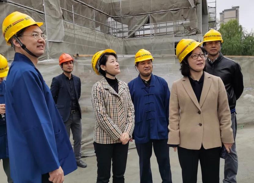 上海市民族宗教局局长花蓓赴闵行区调研上海道教学院建设情况
