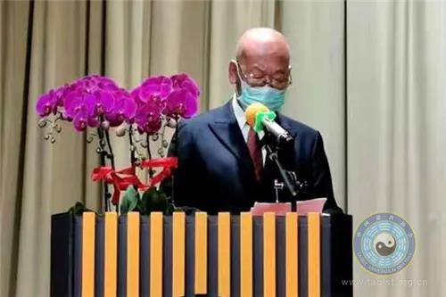 香港青松观主席黄健荣致辞