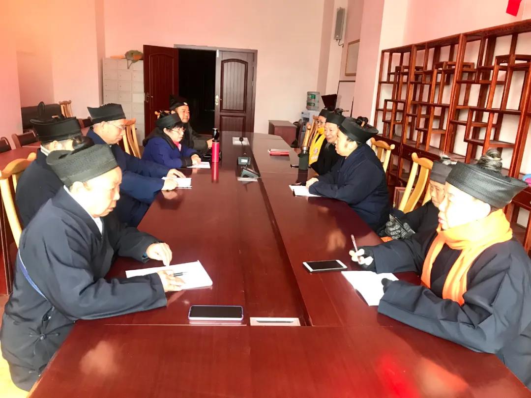 四川省简阳市道教协会召开会长办公（扩大）会议-道音文化