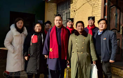 山东省莘县道教协会赴董杜庄镇开展冬季送温暖扶贫慰问活动-道音文化