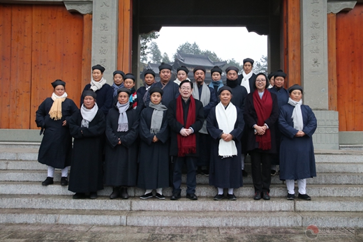 中央统战部副部长、国家宗教局局长王作安一行莅临清阳观走访调研-道音文化