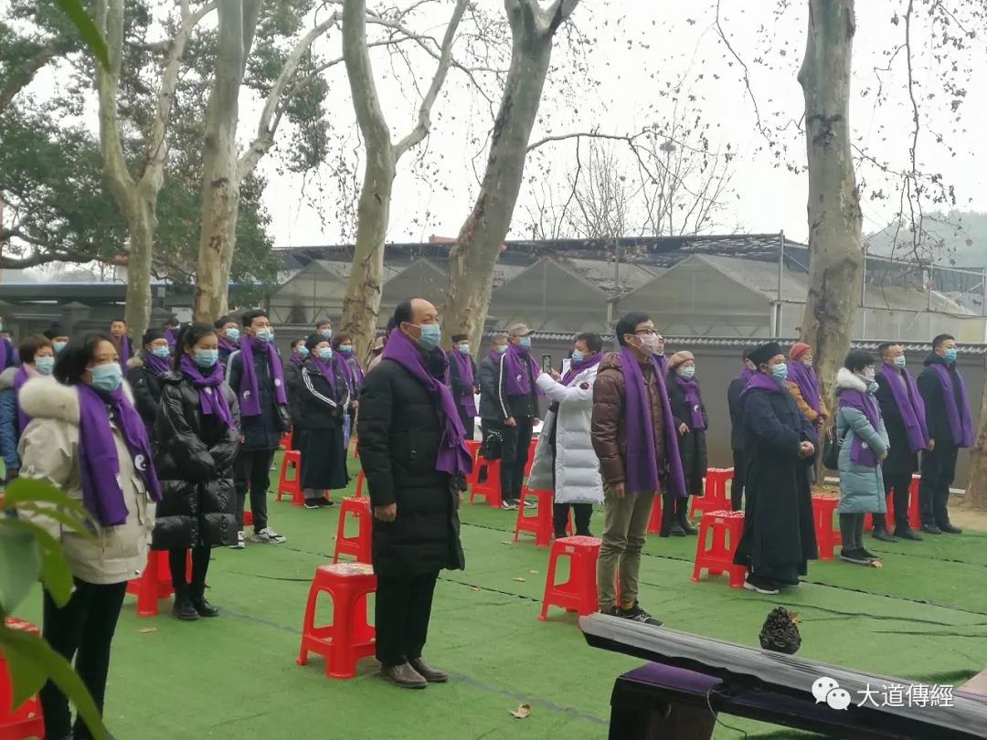 武汉大道观举办武汉市非物质文化遗产道教（全真派）音乐展演活动