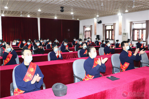 海峡道教学院举行2018级宫观管理专业毕业典礼