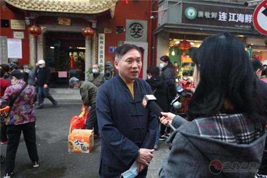 福州裴仙宫为贫困家庭帮扶助困新春送温暖-道音文化