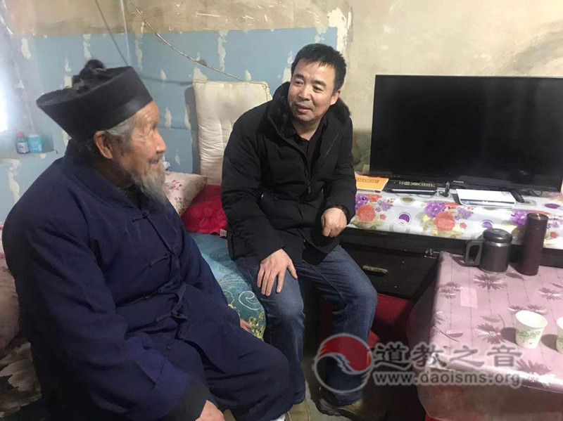 甘肃省道协落实节前疫情防控工作并看望慰问老道长