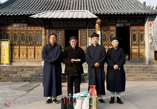 陕西省汉中市汉台区道教协会开展疫情防控安全检查及春节慰问-道音文化