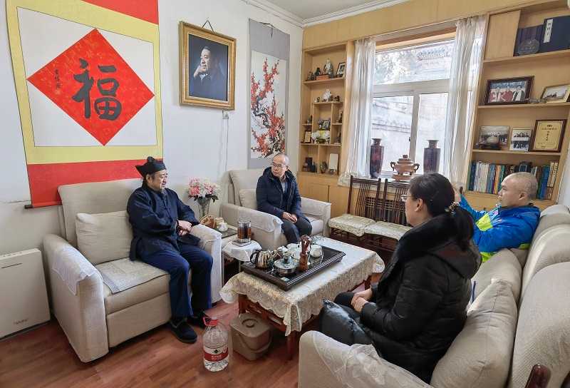 北京市东城区委统战部领导赴北京市道协慰问-道音文化