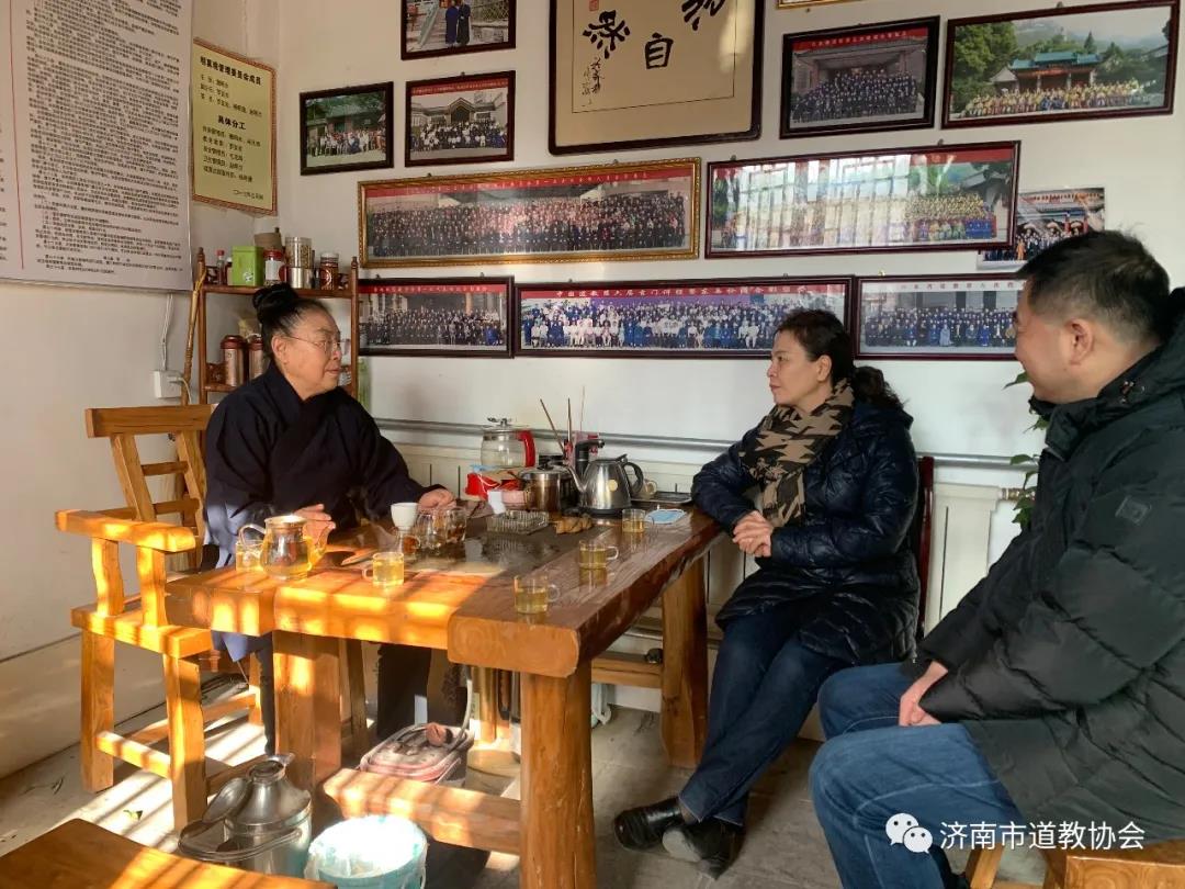 济南市委统战部副部长于红赴明真观调研慰问-道音文化