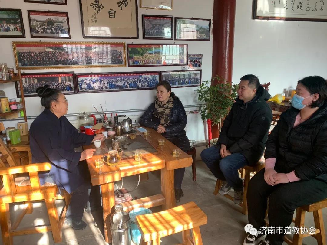 济南市委统战部副部长于红赴明真观调研慰问-道音文化