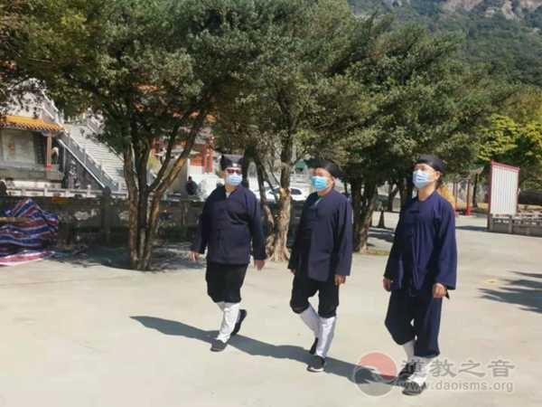 广东省道教协会会长潘志贤道长一行到惠州开展节前巡查工作-道音文化