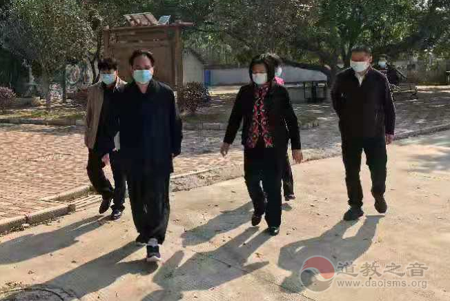 桂平市统战部部长陈淑君到白沙罗丛岩看望慰问道教代表人士-道音文化