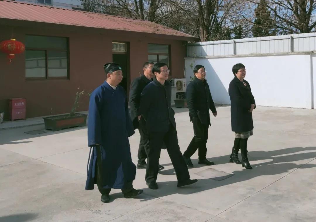 中共启东市委统战部副部长陈娟等一行调研道教事业发展情况-道音文化