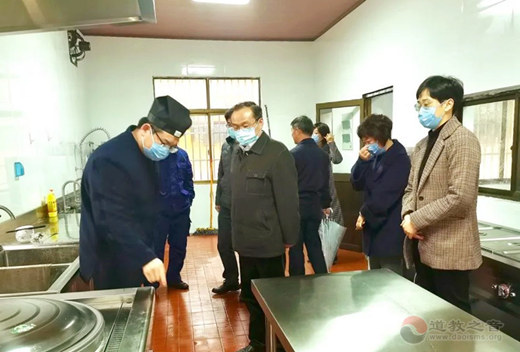 江苏省昆山市委常委、统战部部长金健宏督查石牌东岳庙-道音文化