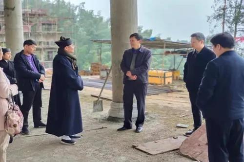 江西省民宗局副局长马哲海一行到宜春市崇道宫调研