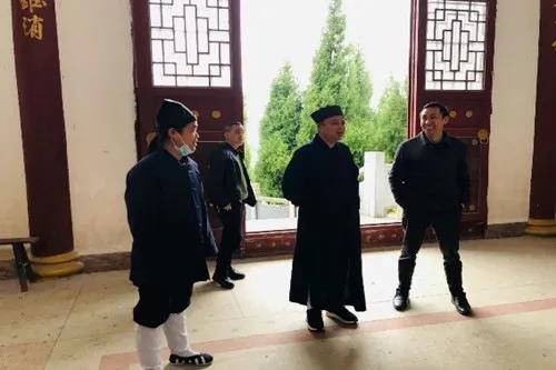 邵阳市道教协会负责人到隆回县调研道教工作-道音文化
