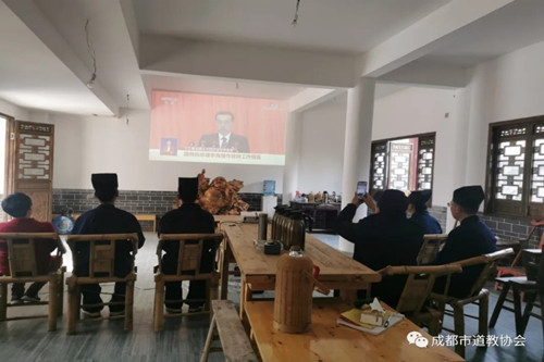 成都道教界积极开展学习宣传全国两会精神活动-道音文化