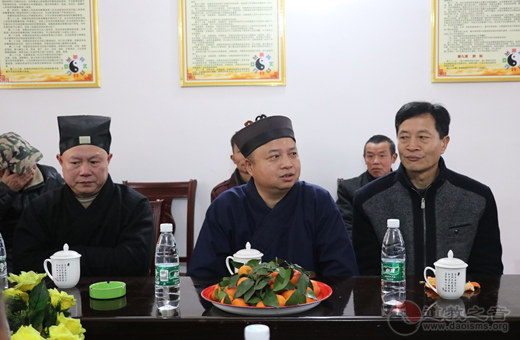 中国道协副会长、邵阳市道协会长吴理之道长赴洞口县调研道教工作-道音文化