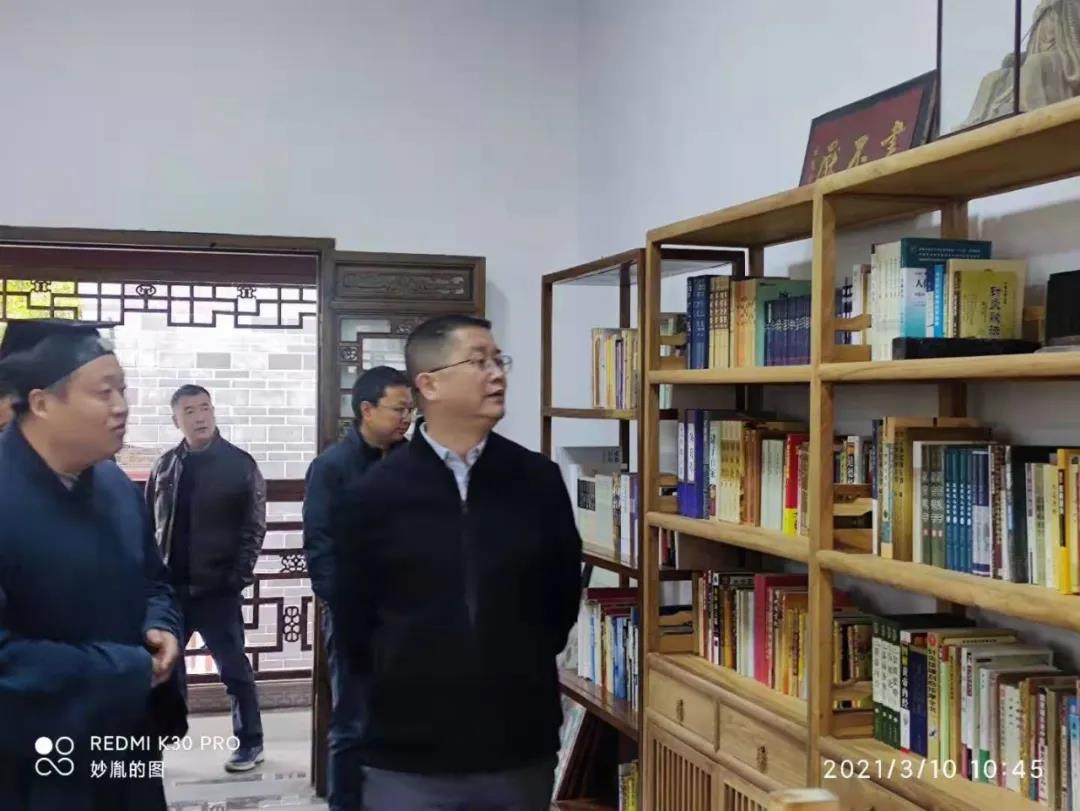 成都市委统战部副部长傅军一行到真多观调研-道音文化