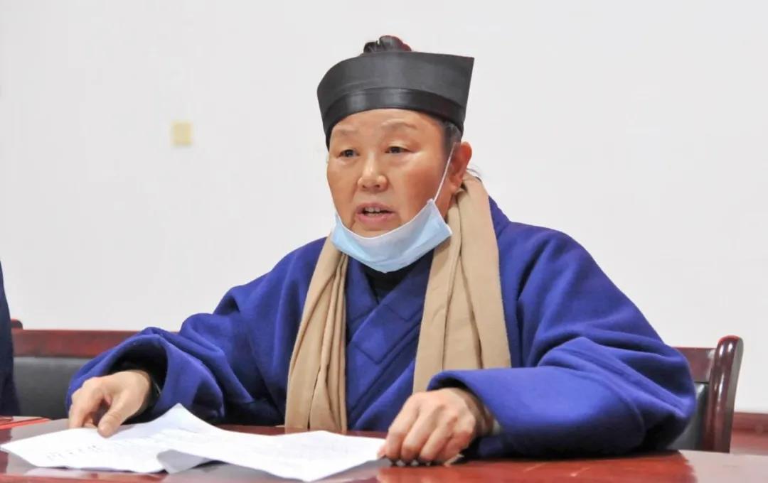 武汉长春观举办2021《宗教教职人员管理办法》学习座谈会