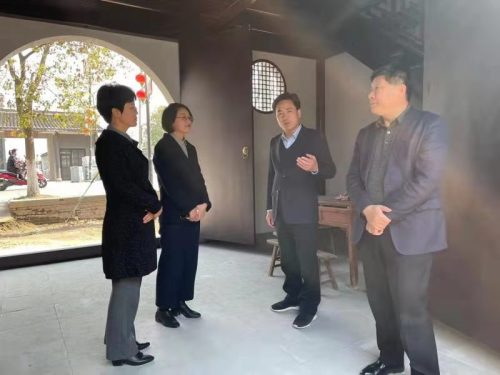 江苏省盐城市民宗局赴东台检查指导工作-道音文化