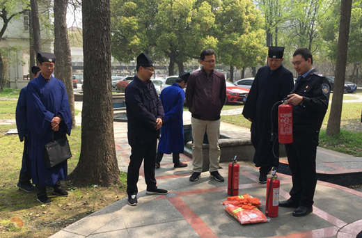 南京市道协举办消防安全培训、演练活动-道音文化