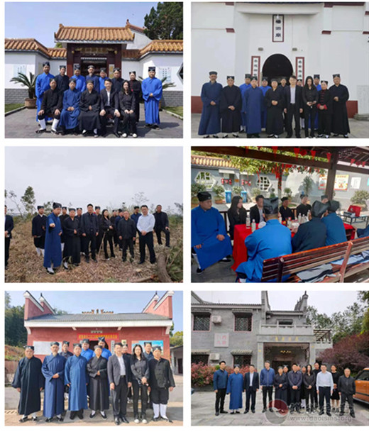 湖南省道教协会会长黄至安方丈一行赴株洲、岳阳、湘潭三地基层道协宫观调研-道音文化