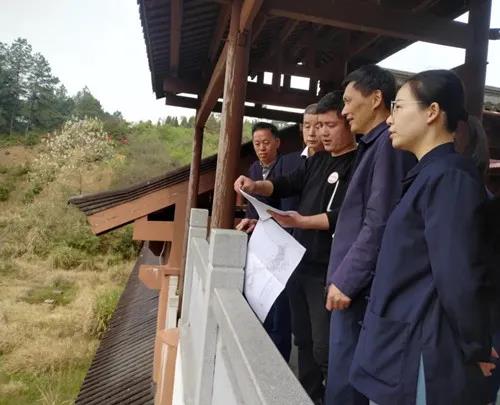 江西省民宗局副局长马哲海一行到龙虎山检查指导工作