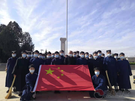易县太阳宫门墩山烈士陵园清明祭扫活动-道音文化