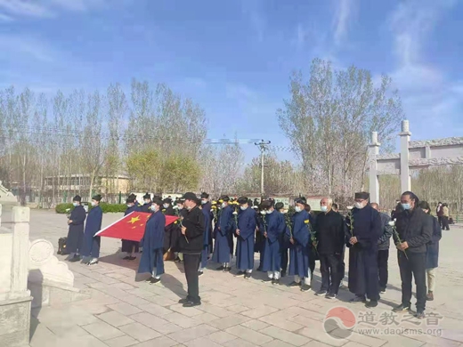 易县太阳宫门墩山烈士陵园清明祭扫活动-道音文化